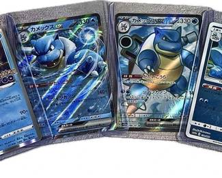POKEMON CARDS - JAPANESE BLASTOISE & WARTURLE LOT