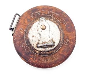 Lufkin Rule Co. Leather-Cased 50 Ft Steel Tape Measure