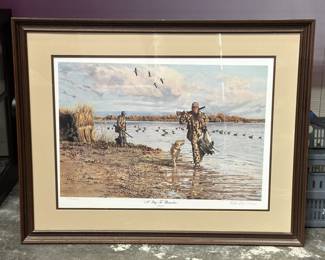 Peter Corbin A Day To Remember 1986 Limited Edition Lithograph #1262/4500