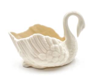 Vintage Lenox Porcelain Swan Trinket Dish