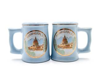Vintage Washington D.C. Souvenir Salt & Pepper Shakers