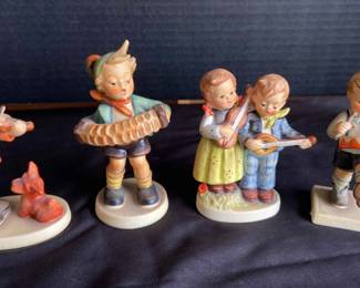 Four Instrument Playing Hummels By Goebel