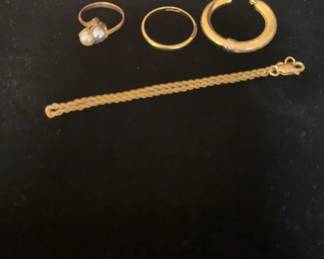 14K Gold Rings And More 