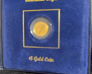 002 2003 $5 Five Dollar Gold American Eagle Coin
