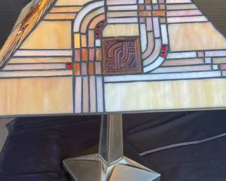 Spectrum Tiffany Style Lamp