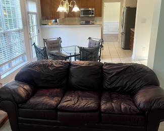 Leather Couch