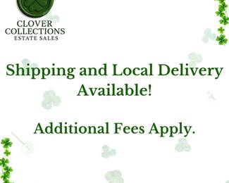 Shipping or Local Delivery Available