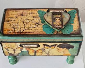 Altered Wood Box