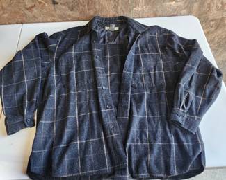 NATURAL WOOL MEN'S SHIRT