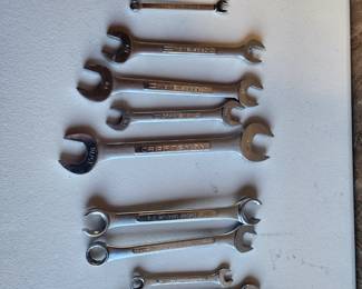 SNAP ON AND CRAFTSMAN CRESCENT WRENCHES