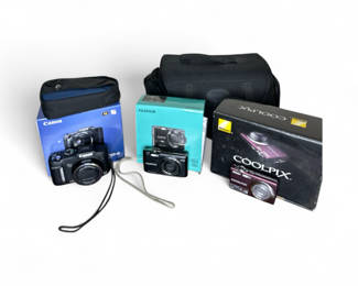 Digital Cameras And Case