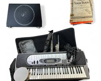Casio Keyboard Musicians Bundle  Untested