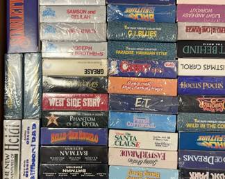 Large Lot of Vintage VHS Movies  Disney, Classics, Musicals  Family Favorites