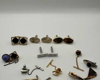 Vintage Mens Cufflinks  Tie Accessories Collection