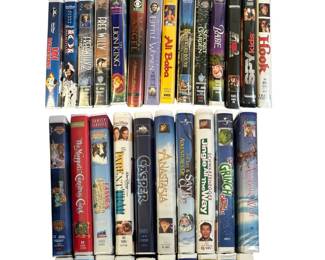 Lot of Vintage VHS Movies  Disney, Family Classics, Kids Favorites