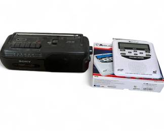 Sony Radio CassetteCorder  Midland Weather Alert Radio