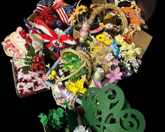 Holiday  Seasonal Decor  Fall, Easter, St. Patricks, Patriotic, and Valentines