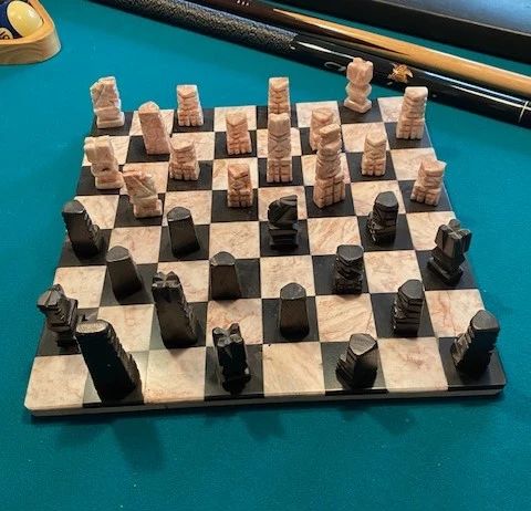 Marble chess set