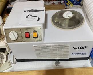 vintage ice cream maker