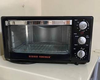 George Foreman toaster oven