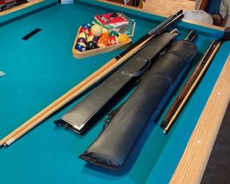 pool cues