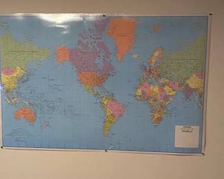 world map
