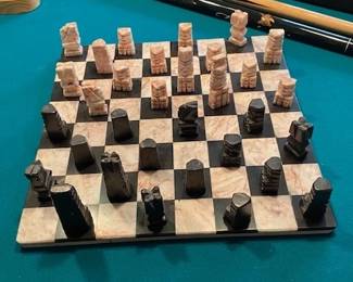 Marble chess set