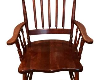 92 - Wood Rocker - 25 x 30 x 38
