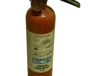 215 - Fire Extinguisher - 18" tall used as-is electric/electronic/mechanical item - no guarantee all components, untested.
