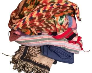 159 - Lot of Assorted Blankets & More
