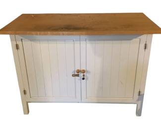 222 - Wood 2-door Cabinet - 48 x 24 x 36
