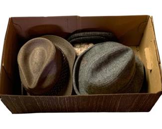 206 - Lot of Vintage Men's Hats
