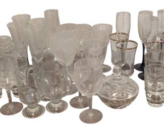 139 - Lot of Assorted Glass Items

