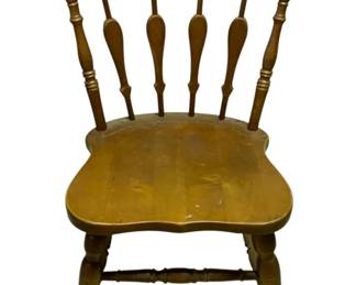 203 - Wooden Chair - 20 x 20 x 34

