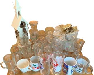 106 - Lot of Assorted Glassware & More
