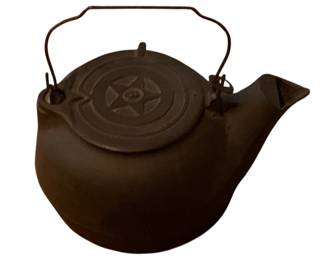 125 - Cast Iron Kettle - 12 x 8
