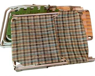 234 - 3 Vintage Folding Outdoor Chairs

