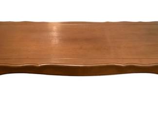 84 - Wood Coffee Table - 20 x 48 x 16

