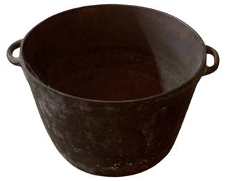 213 - Cast Iron Pot - 10 x 7
