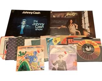 176 - Lot of LP Records & 45's
