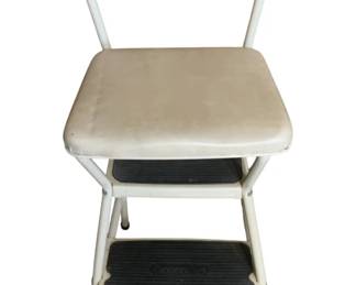 251 - Vintage Chair/ Step Stool - 14 x 15 x 33

