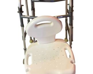 233 - 2 Walkers & 1 Shower Seat
