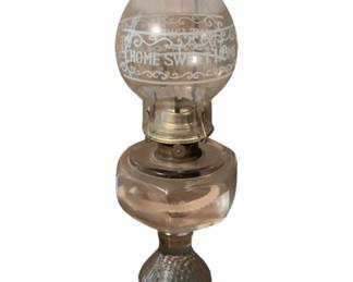 18 - Oil Lamp - 19" tall
