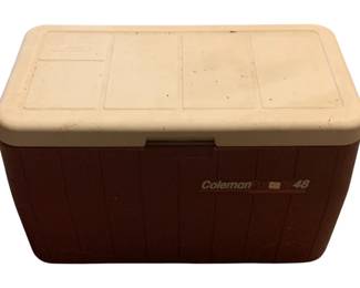 182 - Coleman 48 Can Cooler - 12 x 24 x 14.5
