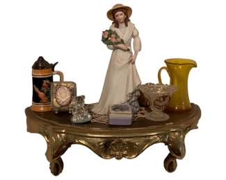 88 - Lot of Items to include shelf
