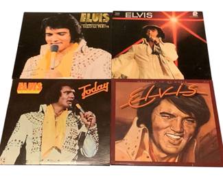 174 - 4 Elvis LP Albums
