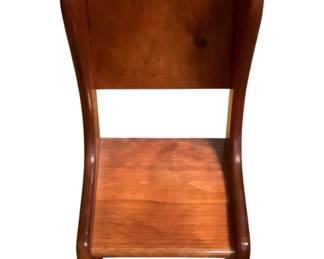 9 - Child's Wooden Chair - 10 x 10 x 23
