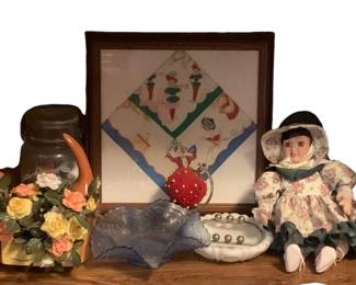 61 - Lot of Assorted Items (on shelf)
