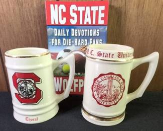 NC State Vintage Mugs Steins And Devotional 