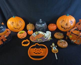 Vintage Halloween Decor And Like Items